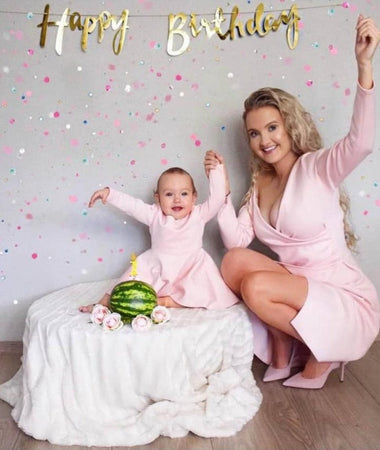 PATPAT Jurk voor moeder en dochter, set met lange mouwen, stiksels, effen, familieoutfits, jurken voor meisjes, partnerlook, mama dochter, strandjurk, moeder baby, partnerlook voor baby's, meisjes PATPAT Jurk voor moeder en dochter, set met lange mouwen, stiksels, effen, familieoutfits, jurken voor meisjes, partnerlook, mama dochter, strandjurk, moeder baby, partnerlook voor baby's, meisjes